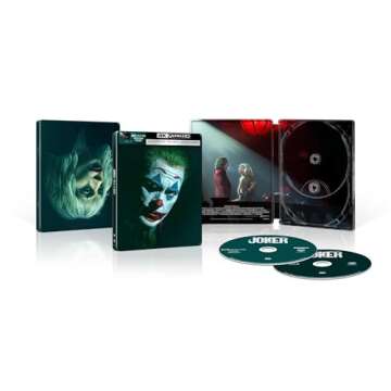 Joker: Folie A Deux (4K Ultra Steelbook + Blu-ray + Digital)