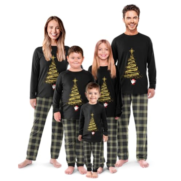 Rnxrbb Family Christmas Pajamas Matching Sets for All
