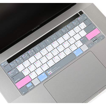 MacBook Pro 13 16 inch Keyboard Cover with OS Hot Keys