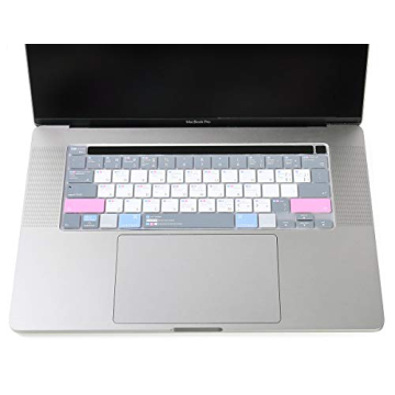 MacBook Pro 13 16 inch Keyboard Cover with OS Hot Keys