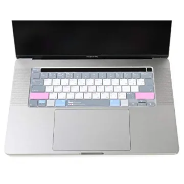 MacBook Pro 13 16 inch Keyboard Cover with OS Hot Keys