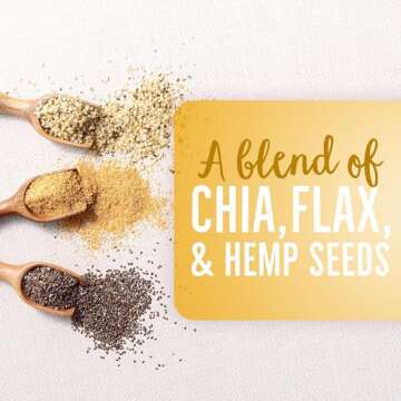 BetterBody Foods Superfood Organic Super Seeds Blend - Enhance Smoothies & More!