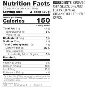 BetterBody Foods Organic Super Seeds Blend - 2lb Nutritional Boost