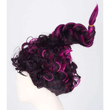 Topcosplay Women's Wig Halloween Costume with Braid