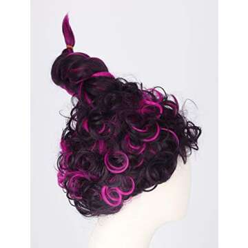 Topcosplay Purple Braid Wig for Halloween and Cosplay