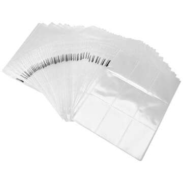 Affordable Amazon Basics 9 Sleeve Card Protectors for Sale