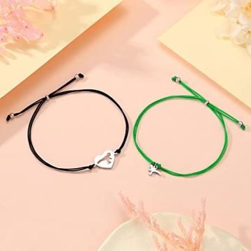 Mother Son First Day School Dinosaur Bracelet Gift