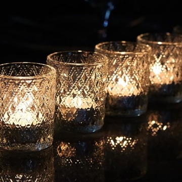 Elegant Clear Votive Candle Holders Set for All Occasions