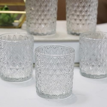 Elegant Clear Votive Candle Holders Set for All Occasions