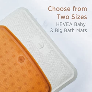 HEVEA Eco-Friendly Baby Bath Mat - Non-Toxic Natural Rubber