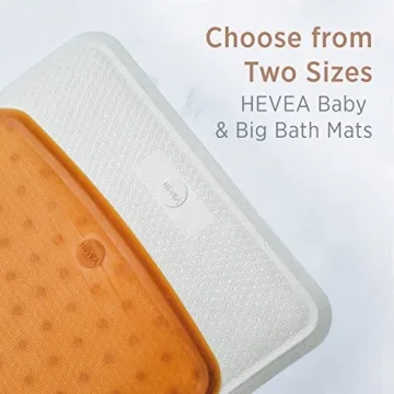 HEVEA Eco-Friendly Baby Bath Mat - Non-Toxic Natural Rubber