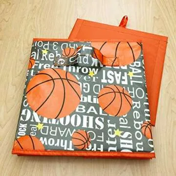 Passion for Basketball Collection (Storage Bin-Pewter)