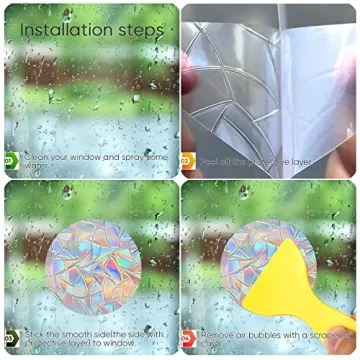 Anti-Collision Bird Decals Enhance Safety & Decor