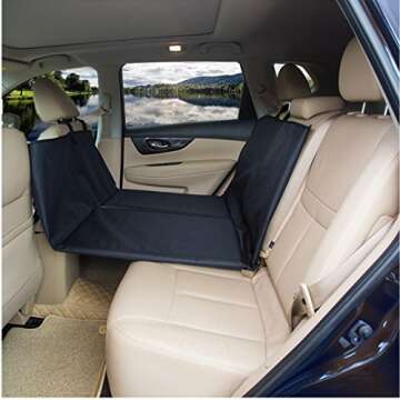 Amochien Backseat Bridge - Ultimate Car Ride Solution for Dogs