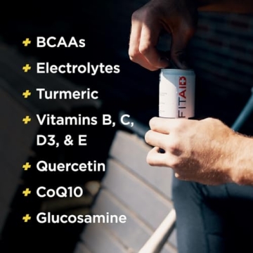 FITAID ZERO Keto-Friendly Recovery Drink 12oz Multipack