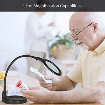 Brightech LightView Pro Flex - 1.75x Magnifying Desk Lamp