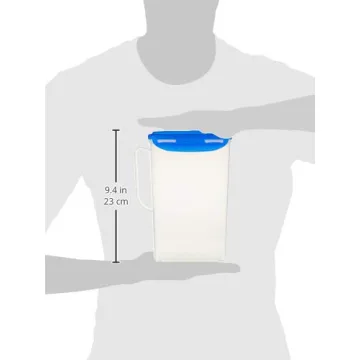 LocknLock Aqua BPA Free Pitcher Set - 2 QT - 5 Pack