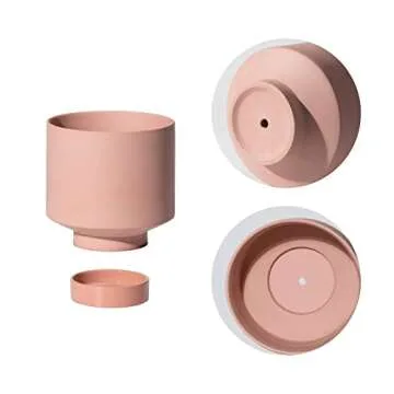 UBEE Terracotta Plant Pots Set with Drainage - 2 sizes