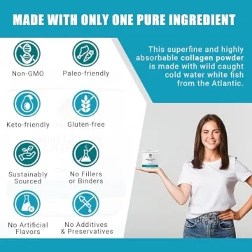 Ancient Bliss Marine Collagen Peptides for Skin & Hair Health