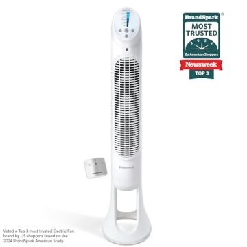 Honeywell HYF260 Quiet Set Tower Fan Ultra Quiet Cooling