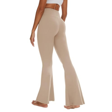 Shop ZOOSIXX Black Flare Yoga Pants for Comfort & Style