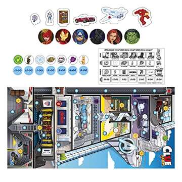 Hasbro Gaming Clue Junior: Marvel Avengers Edition Board Game for Kids Ages 5+, Loki's Big Trick, Cl...