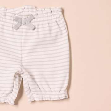 Amazon Essentials Baby Girls' Bloomer Shorts, Multipacks