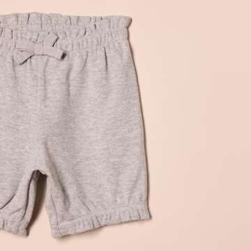 Amazon Essentials Baby Girls' Bloomer Shorts, Multipacks