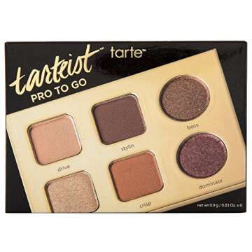 tarte Tarteist™ PRO to go Amazonian Clay Palette 6 x 0.03 oz/ 0.85 g