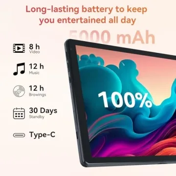 2024 Android Tablet with Octa-core Processor & 10GB RAM