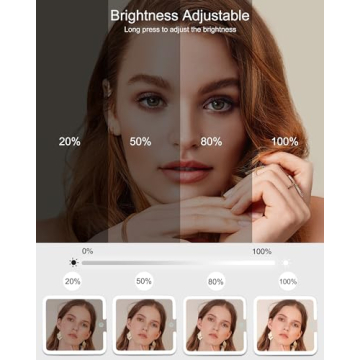 Luxury Makeup Bag with Lighted Mirror for Travel