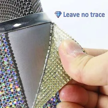 YOUSHARES Blue Yeti Pop Filter with Glitter Bling Skin