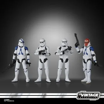 STAR WARS Phase II Clone Trooper Action Figure 4-Pack