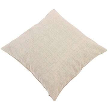 UTF4C Throw Pillow Cover French Script Decorative Pillow Case Paris Home Decor Square 18x18 Inch Cushion Cushion Cover