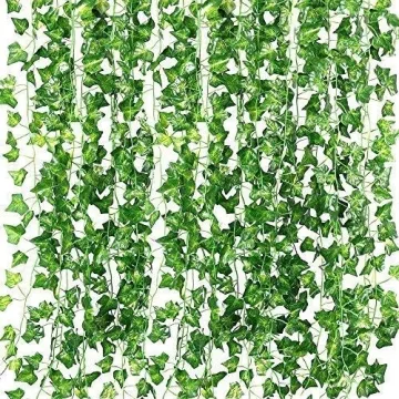 Lush SO CAL PRO Fake Ivy Leaves for Home Decor and Events