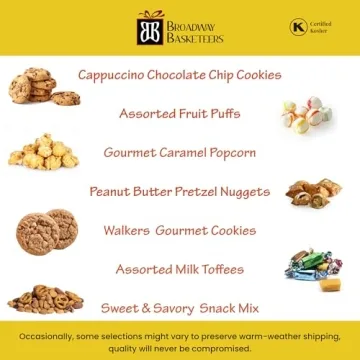 Broadway Basketeers Gourmet Gift Basket for All Occasions