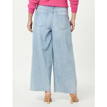 The Drop Women's Frida Relaxed Fit Jeans, Light Indigo, 27