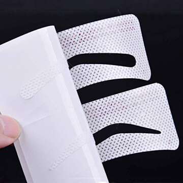 EBANKU 24 Pairs Eyebrow Stencils, 24 Styles Non-Woven Eyebrow Shaping Stencils, Eyebrows Grooming Stencil Kit Eyebrow Template DIY Makeup Beauty Tools