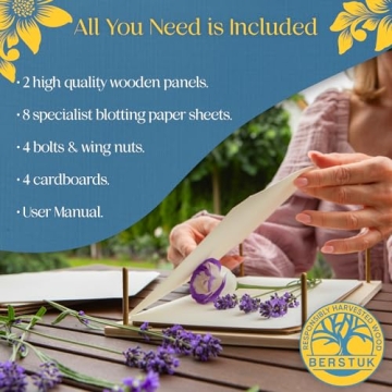 Berstuk Flower Press with Video Tutorials for All Crafters