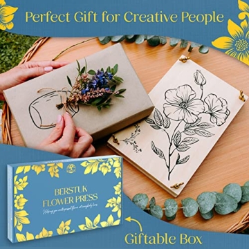 Berstuk Flower Press with Video Tutorials for All Crafters