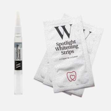 Spotlight Oral Care Teeth Whitening Strips | Gently Whitens Teeth Gradually & Safely (Whitening Stri...