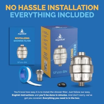 AquaBliss High Output Shower Filter for Healthy Skin