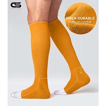 Durable CELERSPORT Multi-Sport Socks for All Athletes