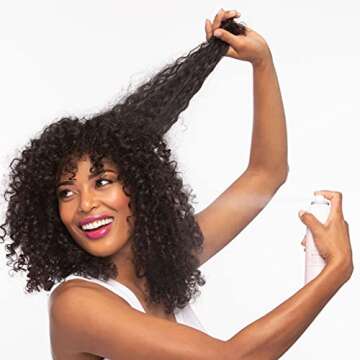 Drybar Hot Toddy Heat Protectant Mist Coconut Colada Scent - Full Size| Lightweight Heat Protectant for Hair protects from Heat & Styling with Curling, Straightening and Styling Irons