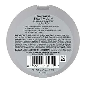 Neutrogena Healthy Skin Makeup Powder Compact with Antioxidants