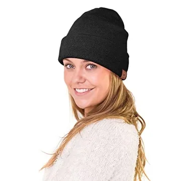 OZERO Daily Skully Beanie Hat - Thick & Soft Knitting