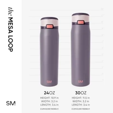 Simple Modern Mesa Water Bottle 30oz Insulated Travel Bottle