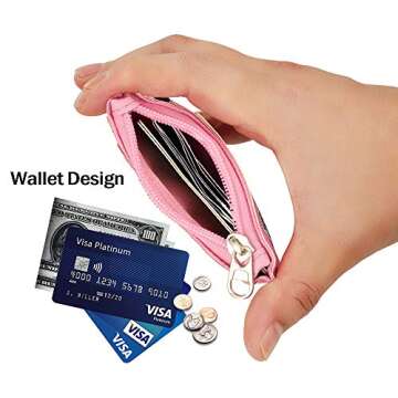 Woosifun Cute Badge Holder Retractable Lanyard Reel Clip with Heavy Duty Carabiner, 1 Clear ID Windo...