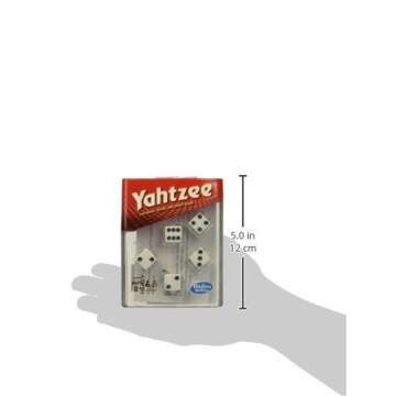 Hasbro Gaming Yahtzee Dice Game | Fast-Playing Board Games for Families | Strategy Games for Kids & Adults | Easter Basket Stuffers | 2+ Players | Ages 8+
