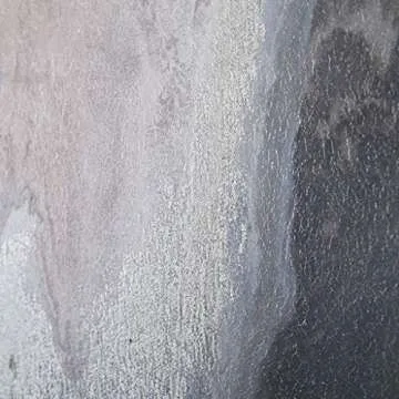 Madison Park Wall Art Living Room Décor - Blissful Abstract Wall Art, Modern Home Décor Painting Gel Coat Canvas with Silver Foil Embellishment, 27"W x 27"H x 1.5"D, Blush